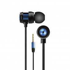 Snopy SN-J01 Mobil Telefon Uyumlu Kulak içi Siyah/Mavi Mikrofonlu Kulaklık
