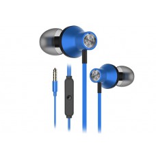 Snopy SN-J19 Mobil Telefon Uyumlu Kulak içi Mavi Mikrofonlu Kulaklık