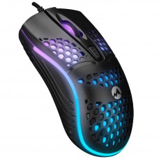 Everest SM-654 ECO Usb Siyah 4D Optik LED Işıklı Gaming Oyuncu Mouse