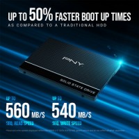 PNY CS900 250GB 535/500MB/s 2,5" SATA3 SSD (SSD7CS900-250-RB) ( stokta var )