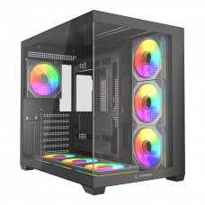 Rampage ARES Temperli Camlı 750W 80 Plus Bronze Siyah 7*12cm ARGB Fan ATX Mid-T Gaming Oyuncu Kasası Rampage Rampage ARES Temperli Camlı 750W 80 Plus Bronze Siyah 7*12cm ARGB Fan ATX Mid-T Gaming Oyuncu Kasası Rampage