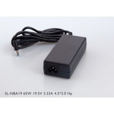 S-link SL-NBA19 65W 19.5V 3.33A 4.5*3.0 Hp Ultrabook Standart Adaptör