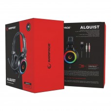 Rampage SN-R10 ALQUIST Siyah 3,5mm RGB Gaming Oyuncu Mikrofonlu Kulaklık( STOKTA VAR )
