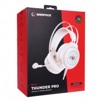 Rampage RM-K30 THUNDER PRO Beyaz 7.1 Surround Mikrofonlu Oyuncu Kulaklığı ( STOKTA VAR )