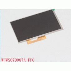 Yeni 7 "inç tablet LCD ekran WJWS070087A WJWS070087A-FPC LCD ekran Modülü Değiştirme 30 pin LWH: 164*97*2.5mm 