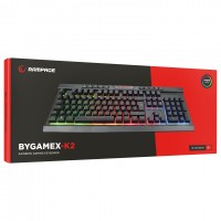 Rampage BYGAMEX-K2 Rainbow Aydınlatmalı Gaming Oyuncu Klavyesi ( stokta var ) Rampage BYGAMEX-K2 Rainbow Aydınlatmalı Gaming Oyuncu Klavyesi ( stokta var )