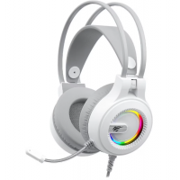 Havit Gamenote H2040D RGB Gaming Mikrofonlu Oyuncu Kulaklığı - Beyaz ( STOKTA VAR )