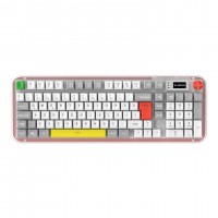 Rampage Reflect 99 Sessiz Beyaz / Gri RGB Q Membrane Oyuncu Klavyesi( stokta var)