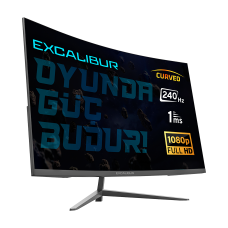 CASPER Excalibur M.E315FHD-G 31.5" 1ms 240Hz Full HD G-Sync FreeSync Curved Gaming Monitör Siyah